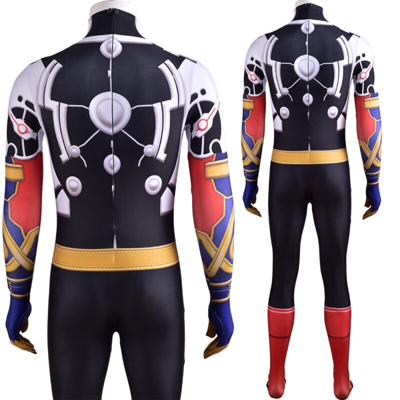 Men's kids boys Kamen Rider Ex-Aid Zentai Jumpsuit cosplay Halloween costume Christmas Valentine's day birthday gift toys comic-con game outfit - Bild 6