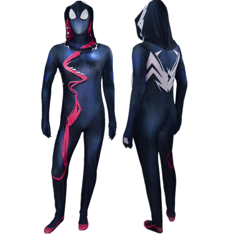 Venom Spider Gwen Stacy Cosplay Costume Tights Halloween costume full set DC Comics superhero xmas birthday gift toys - Imagen 2