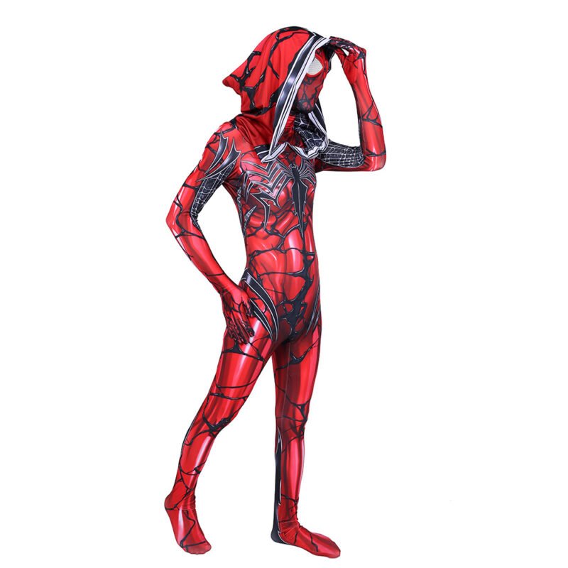 Venom 2 Carnage Spider-Man jumpsuit suit Halloween costume X'mas birthday Valentine's day gift toys comic-con outfit - Imagen 5