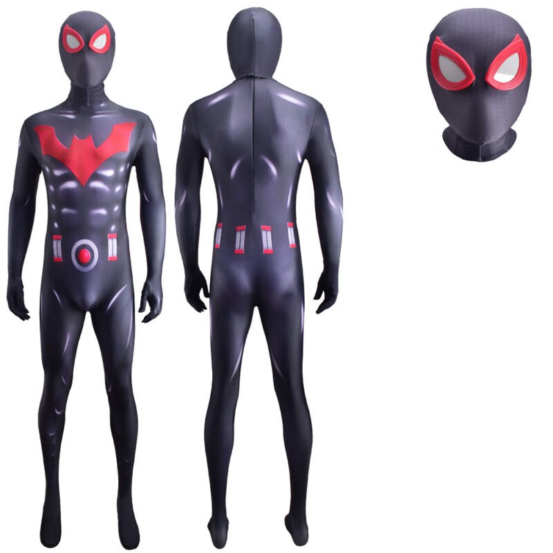 Crossover Batman Beyond Spiderman body Cosplay Costume Halloween X’mas Valentine’s day birthday gift comic-con game outfit