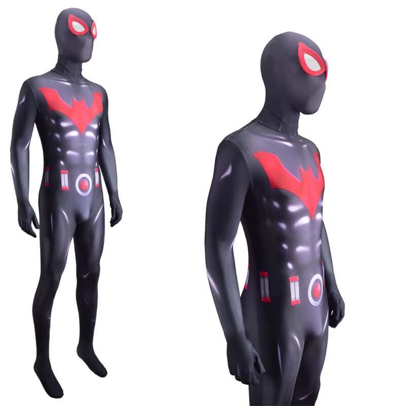 Crossover Batman Beyond Spiderman body Cosplay Costume Halloween X’mas Valentine’s day birthday gift comic-con game outfit - Image 8