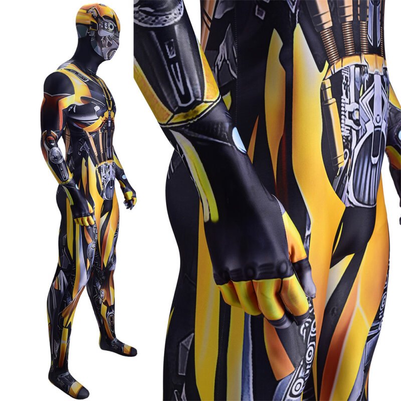 Transformers BumbleBee Cosplay Costume Halloween X’mas Valentine’s day birthday gift comic-con game outfit - Image 6