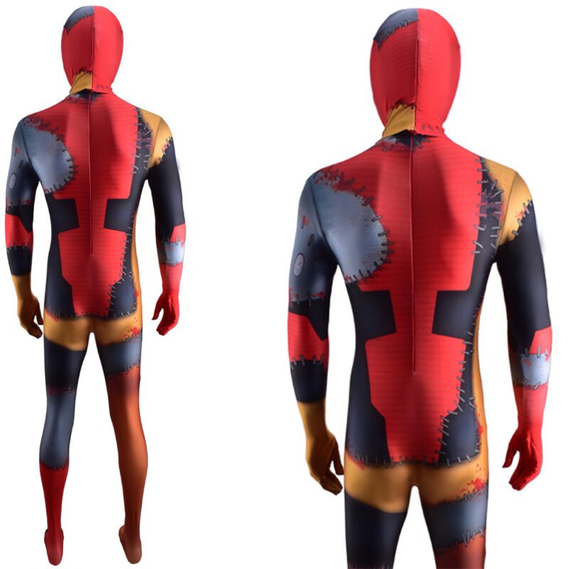True Believers: Evil Deadpool Costume Wade Wilson Cosplay Costume Halloween X’mas Valentine’s day birthday gift comic-con game outfit - Image 3