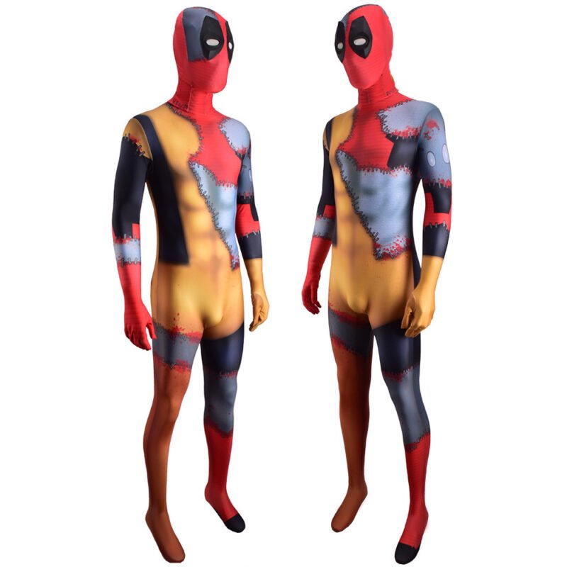 True Believers: Evil Deadpool Costume Wade Wilson Cosplay Costume Halloween X’mas Valentine’s day birthday gift comic-con game outfit - Image 4