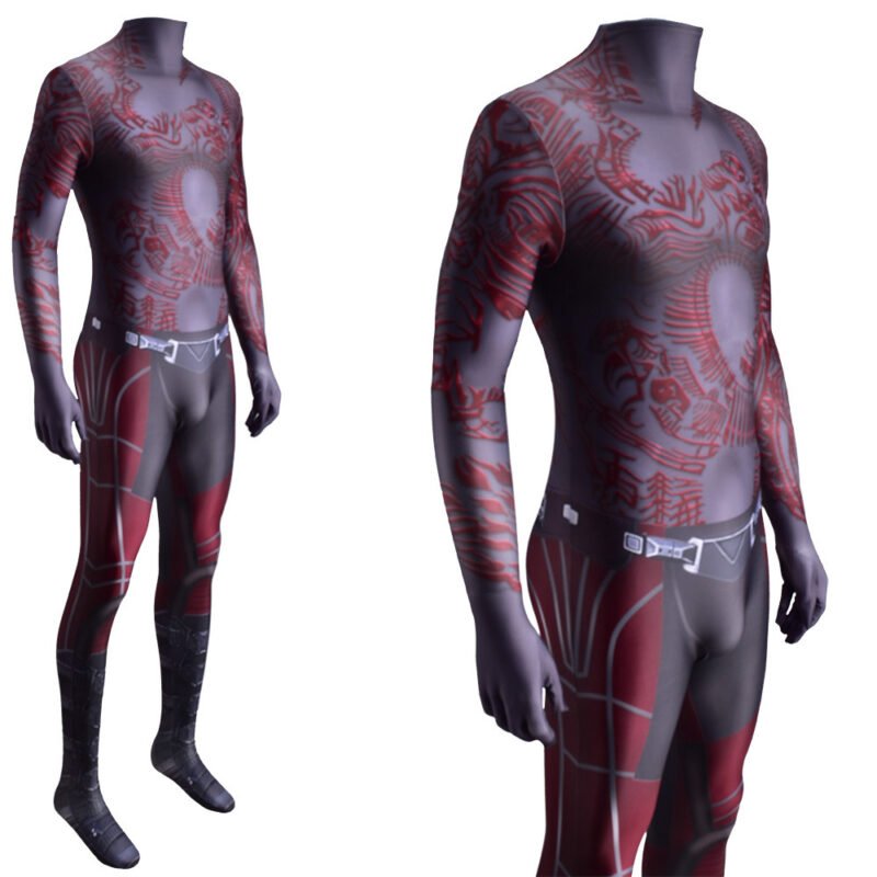 Guardians of the Galaxy Drax the Destroyer Costume Cosplay Costume Halloween X’mas Valentine’s day birthday gift comic-con game outfit - Image 4