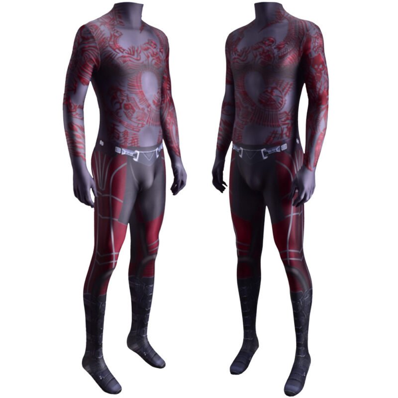 Guardians of the Galaxy Drax the Destroyer Costume Cosplay Costume Halloween X’mas Valentine’s day birthday gift comic-con game outfit - Image 7