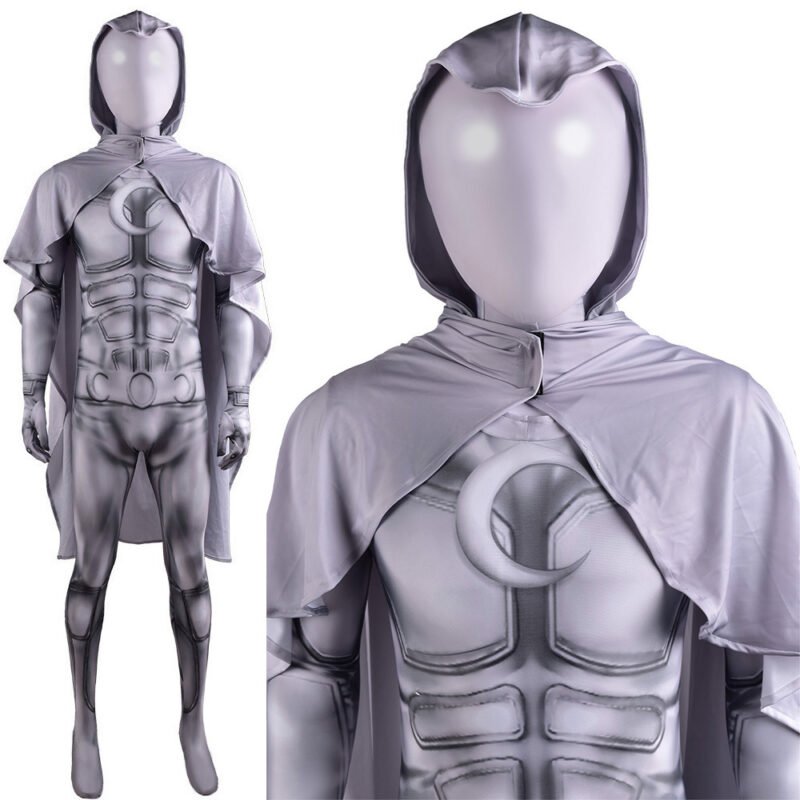 Moon Knight Cosplay Costume Halloween X'mas Valentine's day birthday gift comic-con game outfit - Image 2