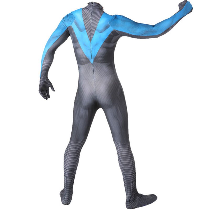 Titans Nightwing Cosplay Costume Halloween X’mas Valentine’s day birthday gift comic-con game outfit - 图片 4