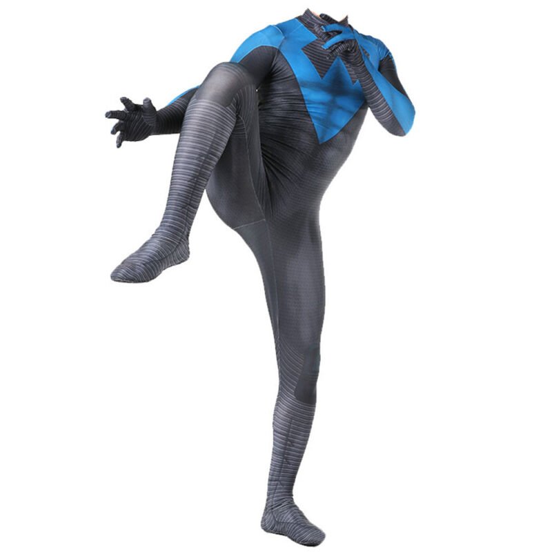 Titans Nightwing Cosplay Costume Halloween X’mas Valentine’s day birthday gift comic-con game outfit - 图片 5