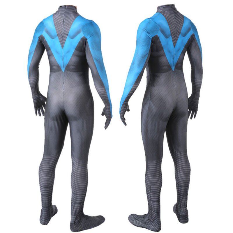 Titans Nightwing Cosplay Costume Halloween X’mas Valentine’s day birthday gift comic-con game outfit - 图片 6
