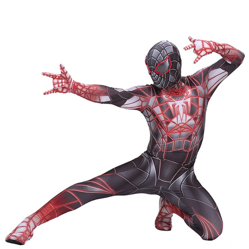 Miles Morales Costume PS5 Spider-Man Programmable Matter Cosplay Costume Halloween X’mas Valentine’s day birthday gift comic-con game outfit - Image 3