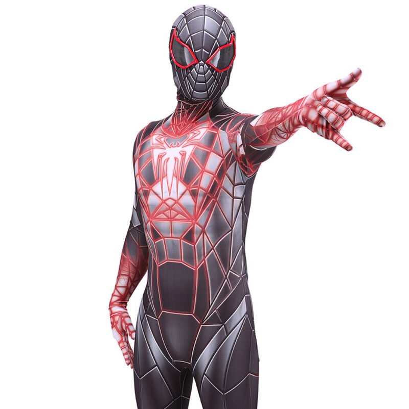 Miles Morales Costume PS5 Spider-Man Programmable Matter Cosplay Costume Halloween X’mas Valentine’s day birthday gift comic-con game outfit - Image 5