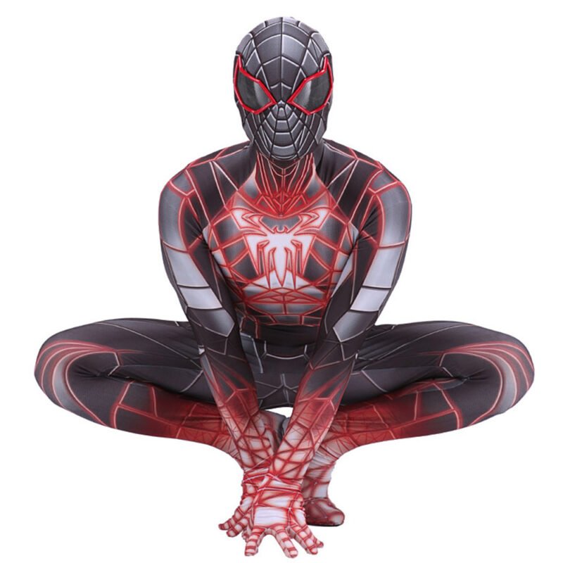 Miles Morales Costume PS5 Spider-Man Programmable Matter Cosplay Costume Halloween X’mas Valentine’s day birthday gift comic-con game outfit - Image 6