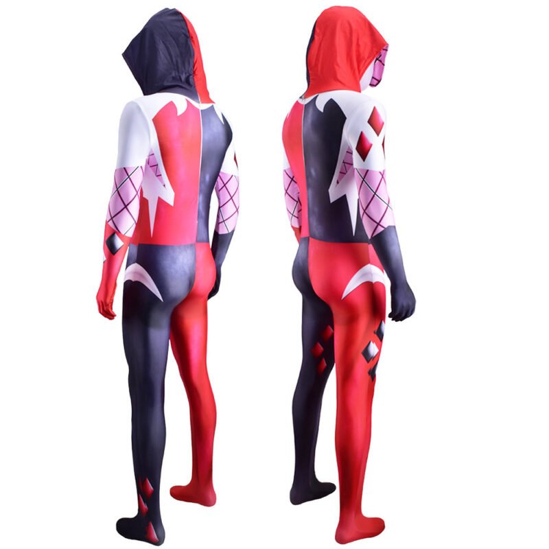 Harley Quinn Spider Gwen Crossover Cosplay Costume Halloween X’mas Valentine’s day birthday gift comic-con game outfit - Image 8