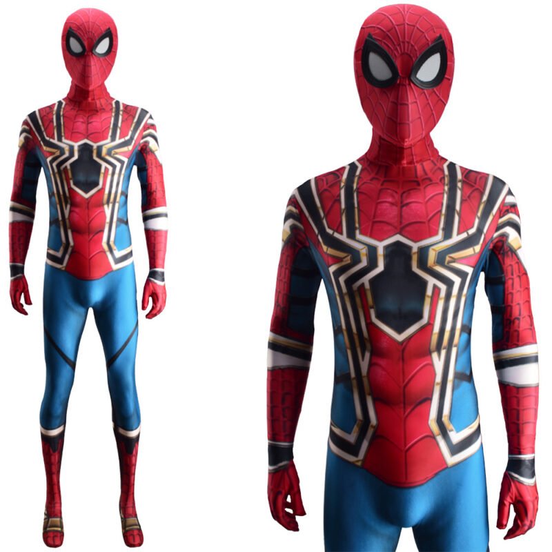 Spider-man PS4 Costume Cosplay MCU The Iron Spider Cosplay Costume Halloween X’mas Valentine’s day birthday gift comic-con game outfit - Image 7