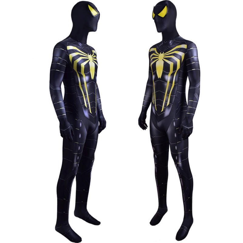 PS4 Spider-Man Anti Ock Jumpsuit Spiderman Cosplay Costume Halloween X'mas Valentine's day birthday gift comic-con game outfit - Image 2