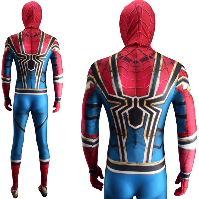 Spider-man PS4 Costume Cosplay MCU The Iron Spider Cosplay Costume Halloween X’mas Valentine’s day birthday gift comic-con game outfit - Image 2