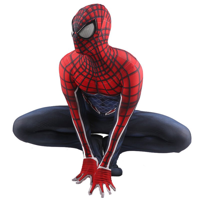 Spider Man PS4 Spider-Punk Cosplay Costume Halloween X’mas Valentine’s day birthday gift comic-con game outfit - Image 3