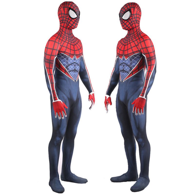 Spider Man PS4 Spider-Punk Cosplay Costume Halloween X’mas Valentine’s day birthday gift comic-con game outfit - Image 4