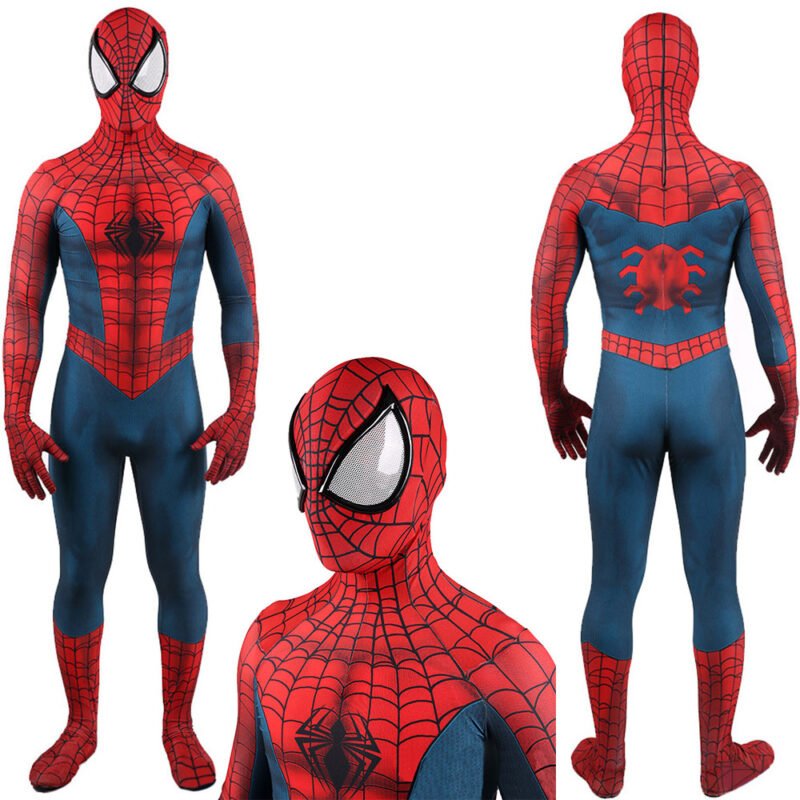Raimi Spider-Man Jumpsuit Spiderman Suit Cosplay Costume Halloween X'mas Valentine's day birthday gift comic-con game outfit - Image 4