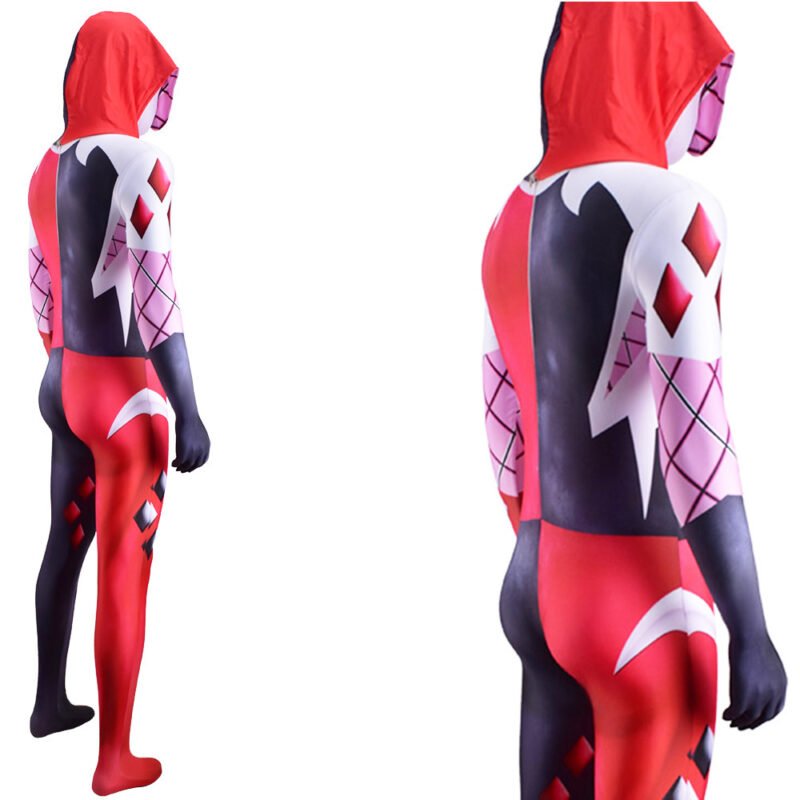 Harley Quinn Spider Gwen Crossover Cosplay Costume Halloween X’mas Valentine’s day birthday gift comic-con game outfit - Image 5
