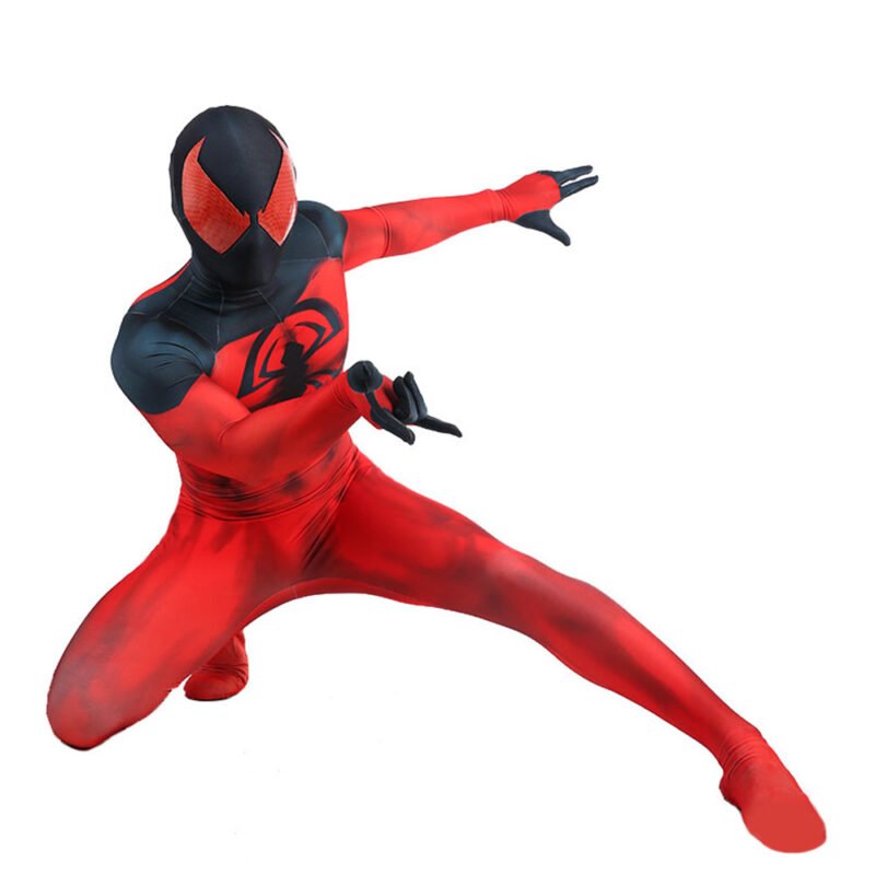 Scarlet Spider-Man Jumpsuit Spiderman Bodysuit Cosplay Costume Halloween X’mas Valentine’s day birthday gift comic-con game outfit - Image 6
