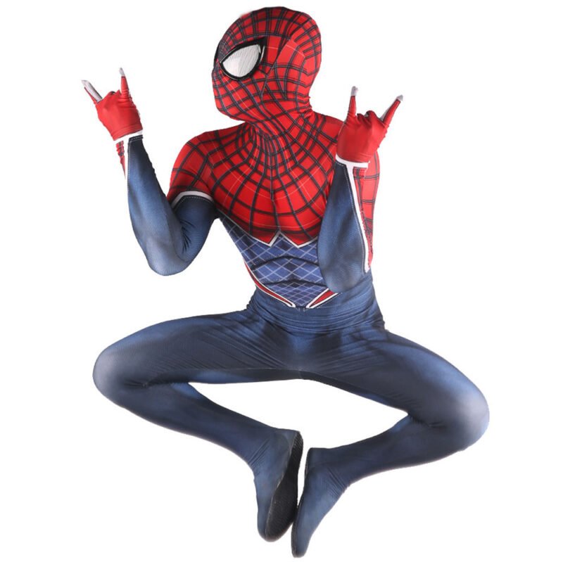 Spider Man PS4 Spider-Punk Cosplay Costume Halloween X’mas Valentine’s day birthday gift comic-con game outfit - Image 5