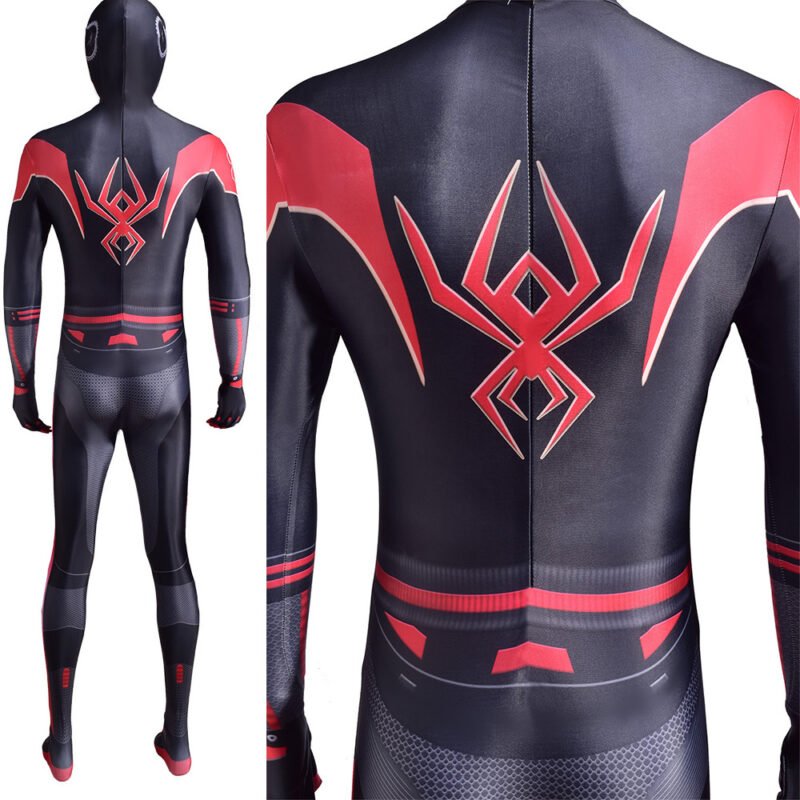 PS5 Miles Morales Spider-Man Jumpsuit Spiderman Cosplay Costume Halloween X'mas Valentine's day birthday gift comic-con game outfit - Image 5