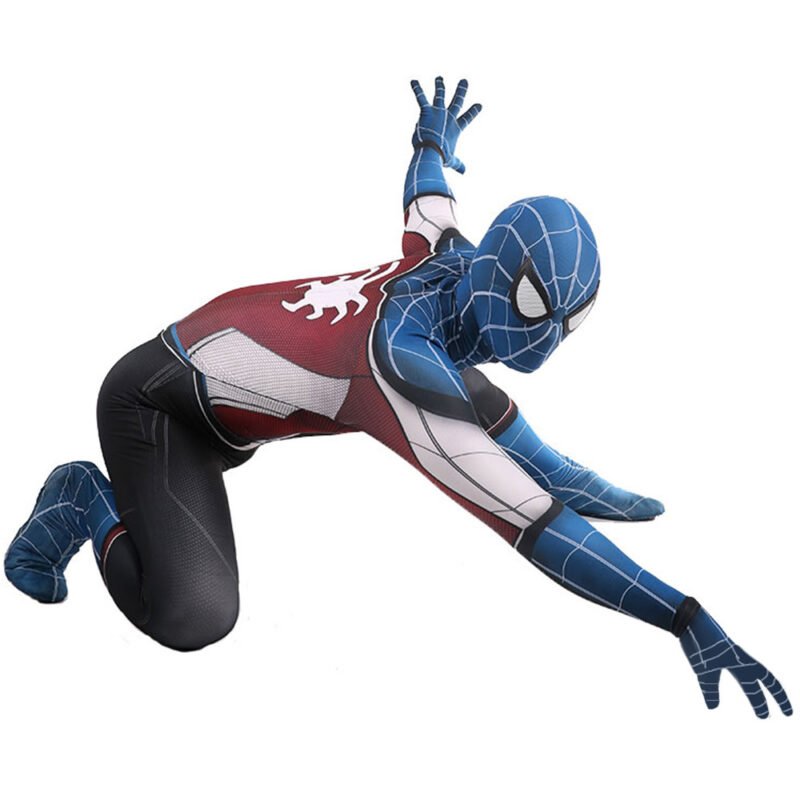 Spider-Man Captain America Jumpsuit Spiderman Cosplay Costume Halloween X'mas Valentine's day birthday gift comic-con game outfit - Image 7