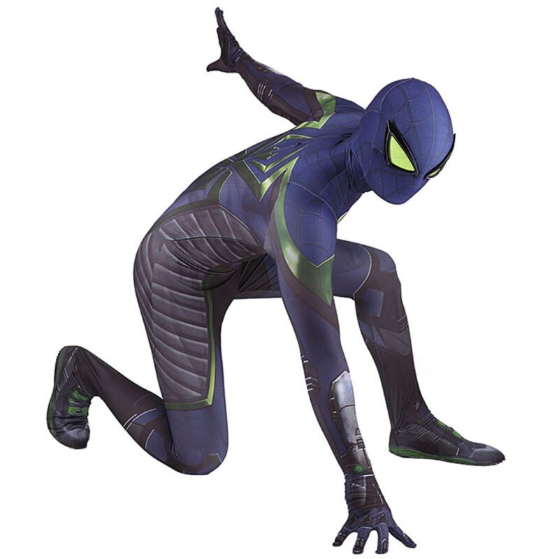 PS5 Spider-Man Miles Morales Costume Purple Reign Cosplay Costume Halloween X’mas Valentine’s day birthday gift comic-con game outfit - Image 7