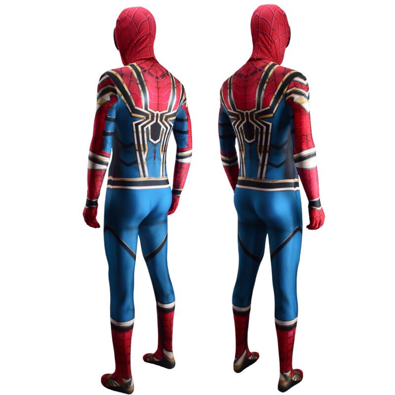 Spider-man PS4 Costume Cosplay MCU The Iron Spider Cosplay Costume Halloween X’mas Valentine’s day birthday gift comic-con game outfit - Image 5