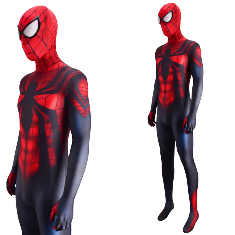 The Sensational Spider Man-Ben Reilly Suit Cosplay Costume Halloween X’mas Valentine’s day birthday gift comic-con game outfit - Image 5