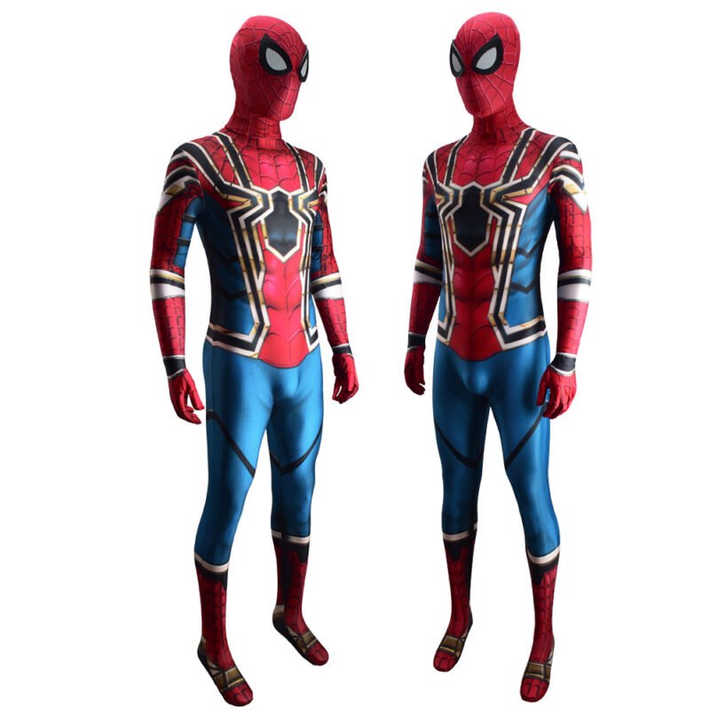 Spider-man PS4 Costume Cosplay MCU The Iron Spider Cosplay Costume Halloween X’mas Valentine’s day birthday gift comic-con game outfit - Image 6