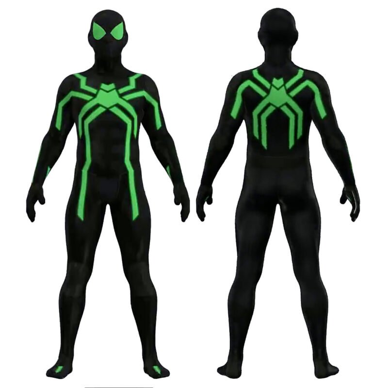 Spider Man PS4 Stealth Big Time Cosplay costume Halloween make-up costume xmas christmas gift toys comic-con outfit