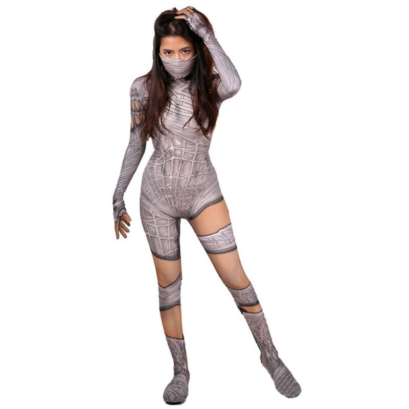 Spider Man Costume Silk Cindy Moon White Suit Cosplay Costume Halloween X’mas Valentine’s day birthday gift comic-con game outfit - Image 2
