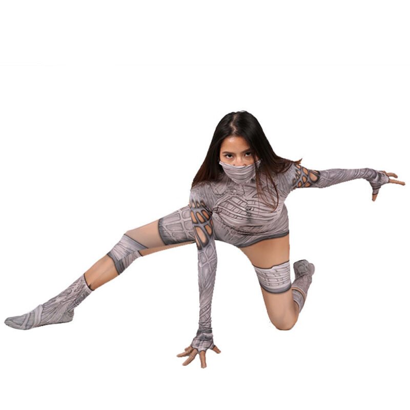 Spider Man Costume Silk Cindy Moon White Suit Cosplay Costume Halloween X’mas Valentine’s day birthday gift comic-con game outfit - Image 6