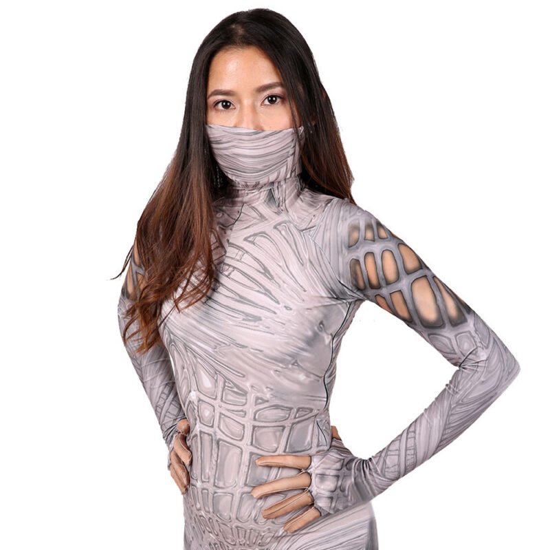 Spider Man Costume Silk Cindy Moon White Suit Cosplay Costume Halloween X’mas Valentine’s day birthday gift comic-con game outfit - Image 7
