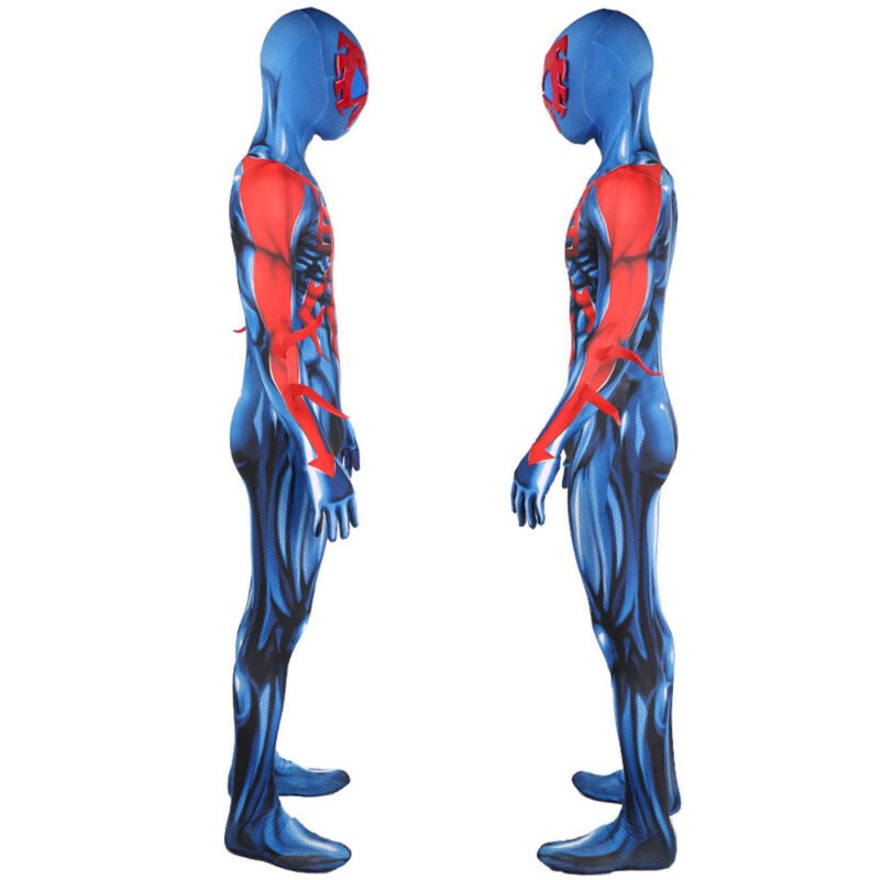 Spider-Man 2099 Miguel O'Hara Cosplay Costume Into the Spider-Verse Halloween X’mas Valentine’s day birthday gift comic-con game outfit - Image 6