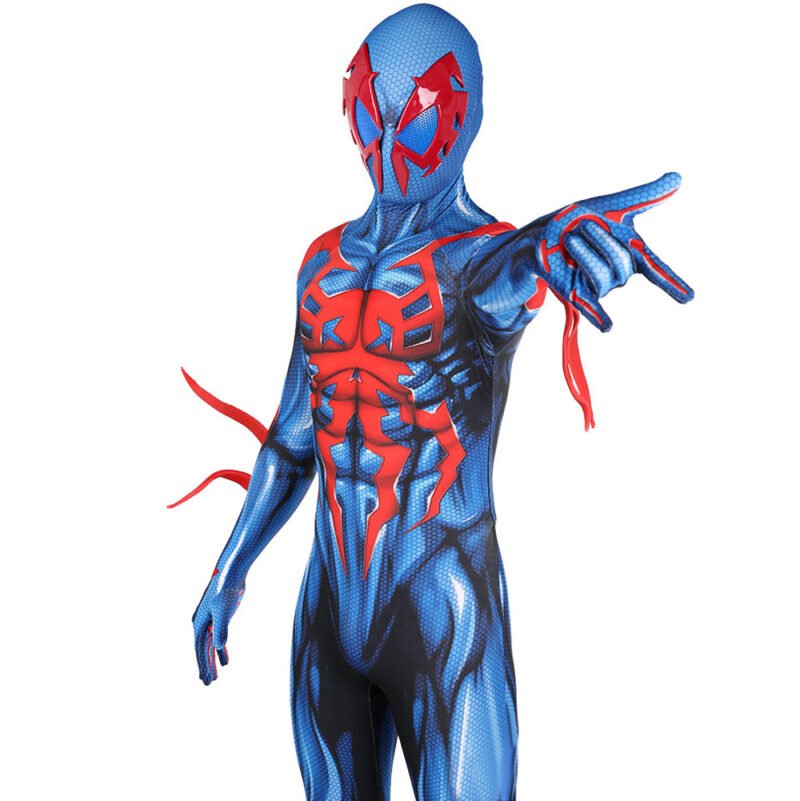 Spider-Man 2099 Miguel O'Hara Cosplay Costume Into the Spider-Verse Halloween X’mas Valentine’s day birthday gift comic-con game outfit - Image 7