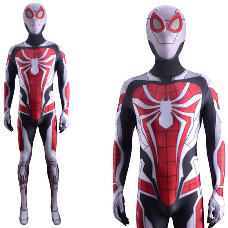 PS5 Spider-Man Remastered Armored Advanced Cosplay Costume Halloween X’mas Valentine’s day birthday gift comic-con game outfit - Image 2
