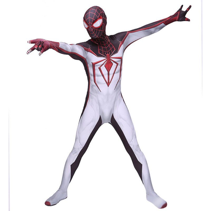 Spider Man-PS5 Miles Morales Cosplay Costume Halloween X’mas Valentine’s day birthday gift comic-con game outfit - Image 7