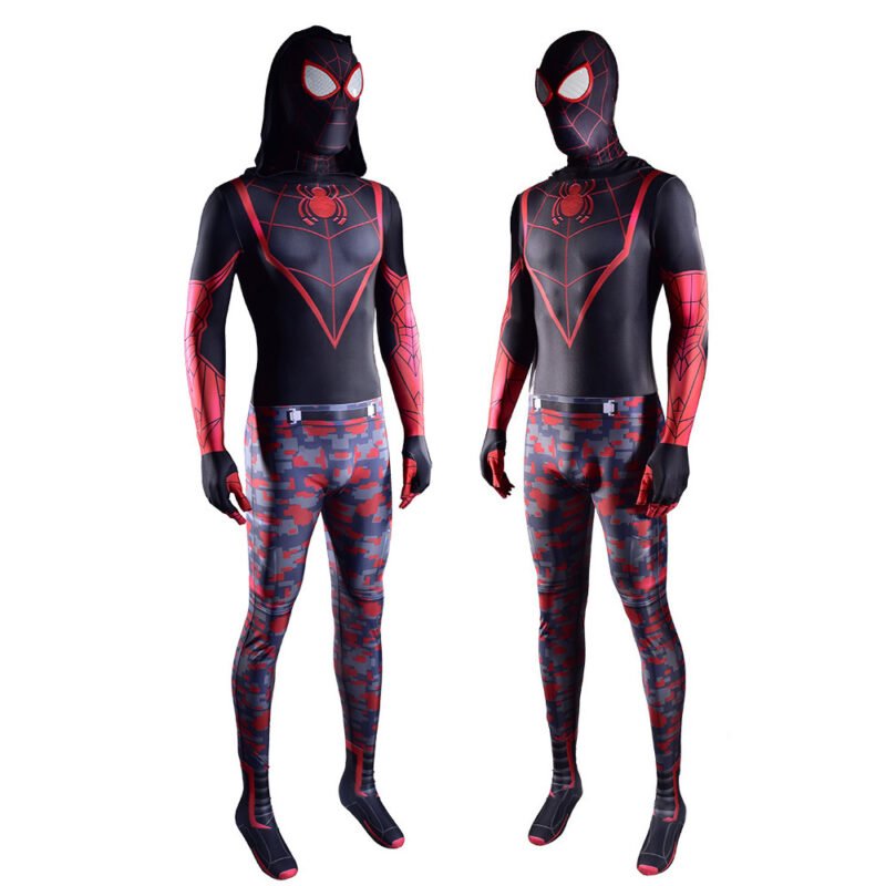 Miles Morales Costume PS5 Marvel's Spider-Man The End Cosplay Costume Halloween X'mas Valentine's day birthday gift comic-con game outfit - Image 2