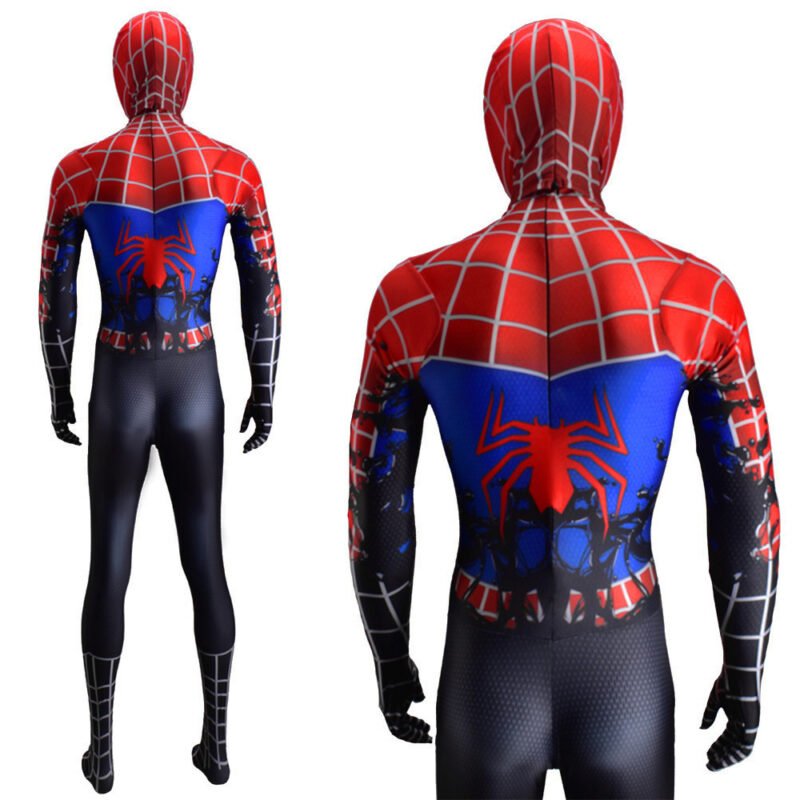 Spider-Man Tobey Maguire Cosplay Costume Halloween X’mas Valentine’s day birthday gift comic-con game outfit - Image 4
