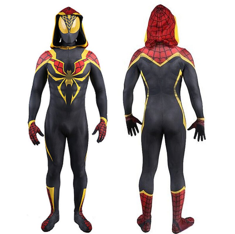New Iron Spider-Man Jumpsuit Spiderman Bodysuit Cosplay Costume Halloween X'mas Valentine's day birthday gift comic-con game outfit - Image 3