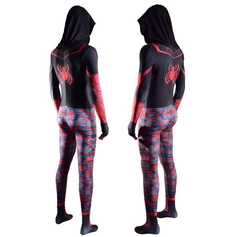 Miles Morales Costume PS5 Marvel's Spider-Man The End Cosplay Costume Halloween X'mas Valentine's day birthday gift comic-con game outfit - Image 3