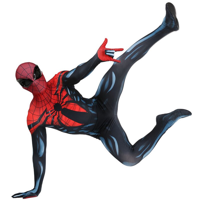 New Superior Spiderman Jumpsuit Spider-man Cosplay Costume Halloween X’mas Valentine’s day birthday gift comic-con game outfit - Image 5