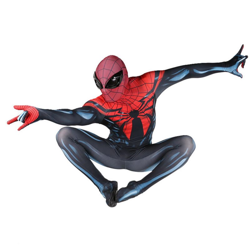 New Superior Spiderman Jumpsuit Spider-man Cosplay Costume Halloween X’mas Valentine’s day birthday gift comic-con game outfit - Image 6