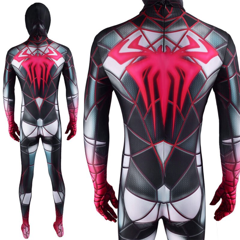 Spiderman Miles Morales Costume 2021 PS5 Programmable Matter Cosplay Costume Halloween X'mas Valentine's day birthday gift comic-con game outfit - Image 6
