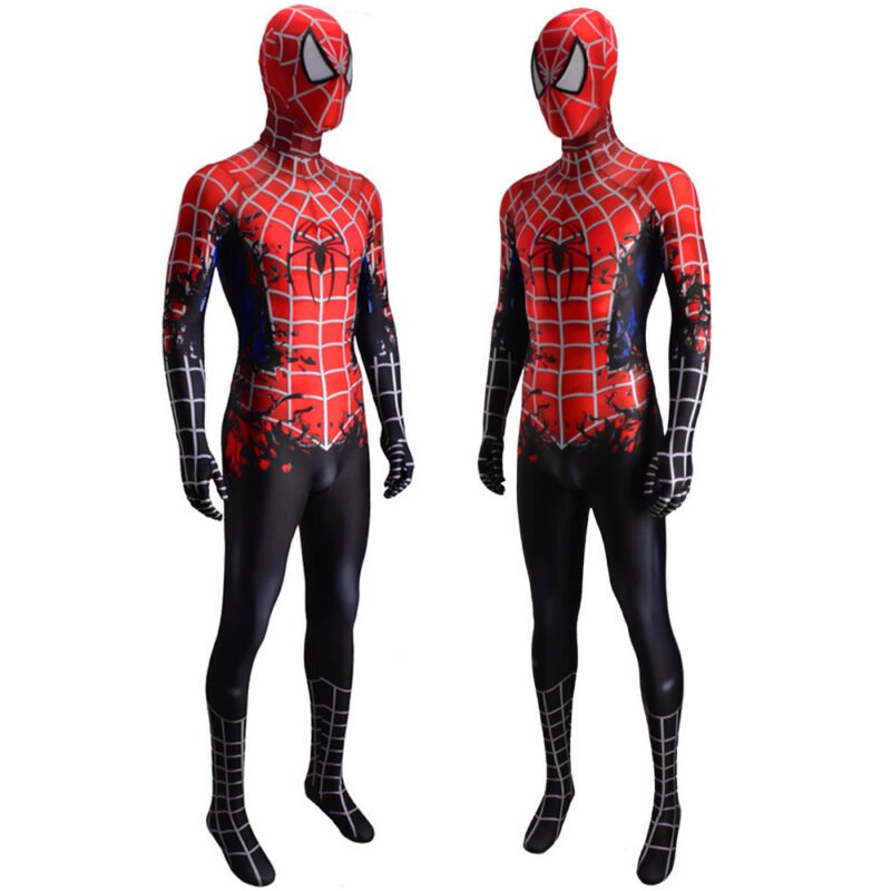 Spider-Man Tobey Maguire Cosplay Costume Halloween X’mas Valentine’s day birthday gift comic-con game outfit - Image 7