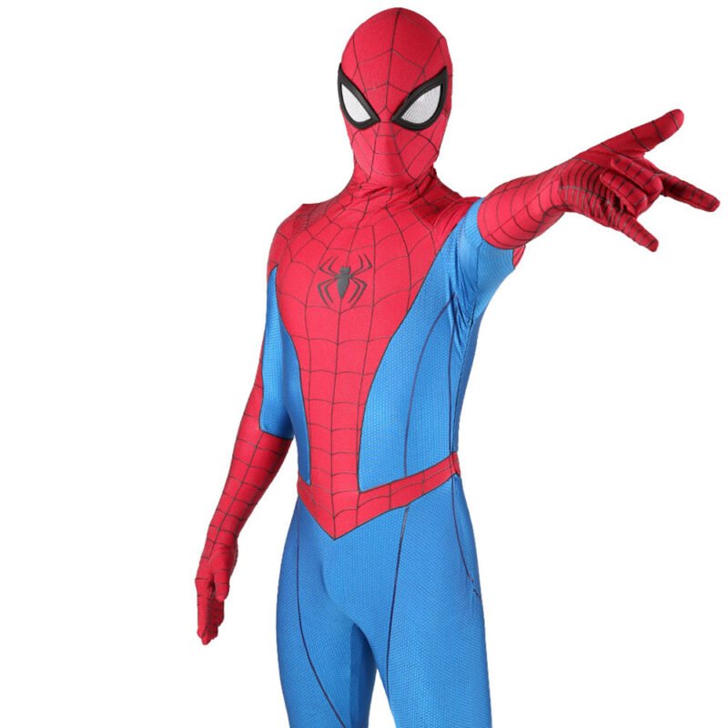 Spiderman PS4 Classic Suit Cosplay Costume Halloween X’mas Valentine’s day birthday gift comic-con game outfit - Image 5